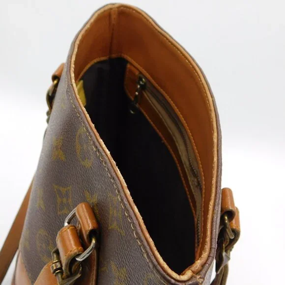 Louis Vuitton Vintage Bucket Bag | Medium | Leather Trim & Handles | Fair Cond - Picture 15 of 16